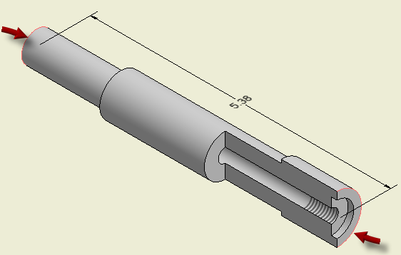 Autodesk Inventor Shaft Dimension.png