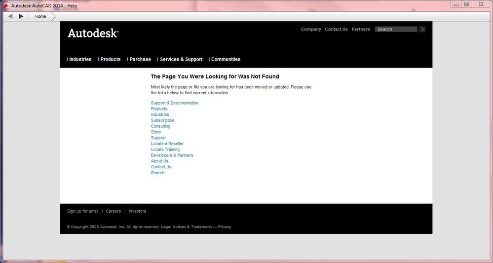 Autocad Help Page not Found.JPG