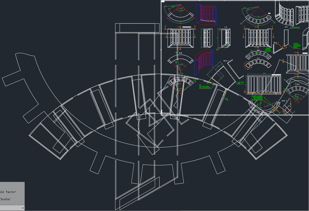 Initial of DWG when first exported