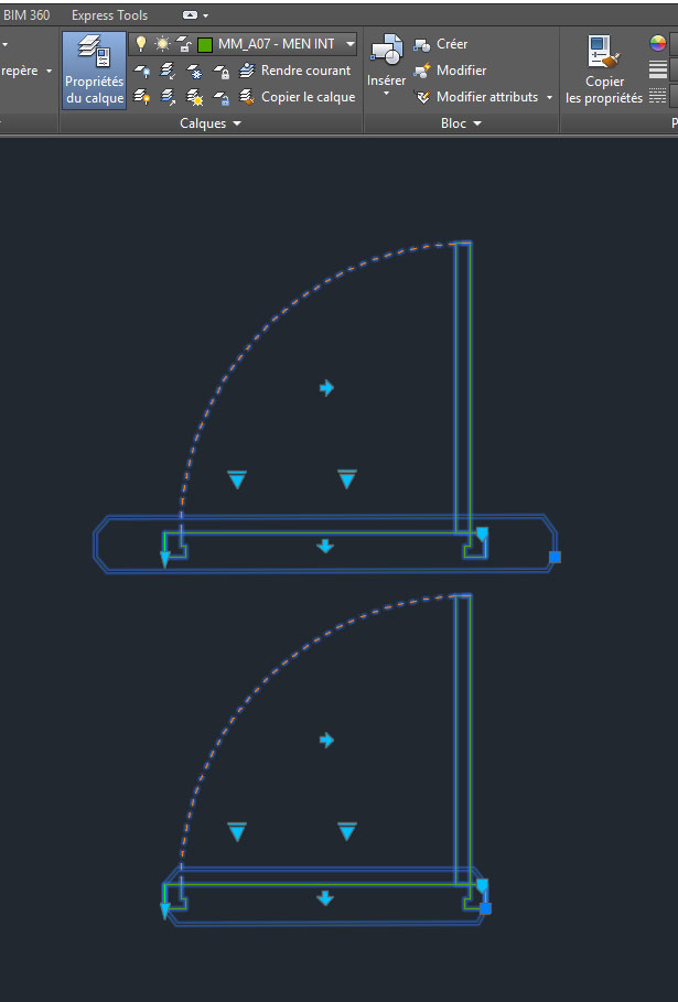 bug redéfinition bloc porte dynamique - Autodesk Community - International  Forums
