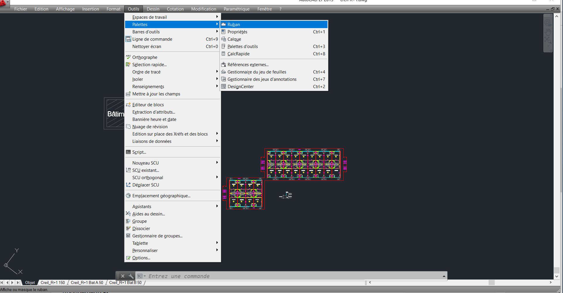 AUTOCAD LT 2013 - La barre de menu et les outils ont disparu - Autodesk  Community - International Forums