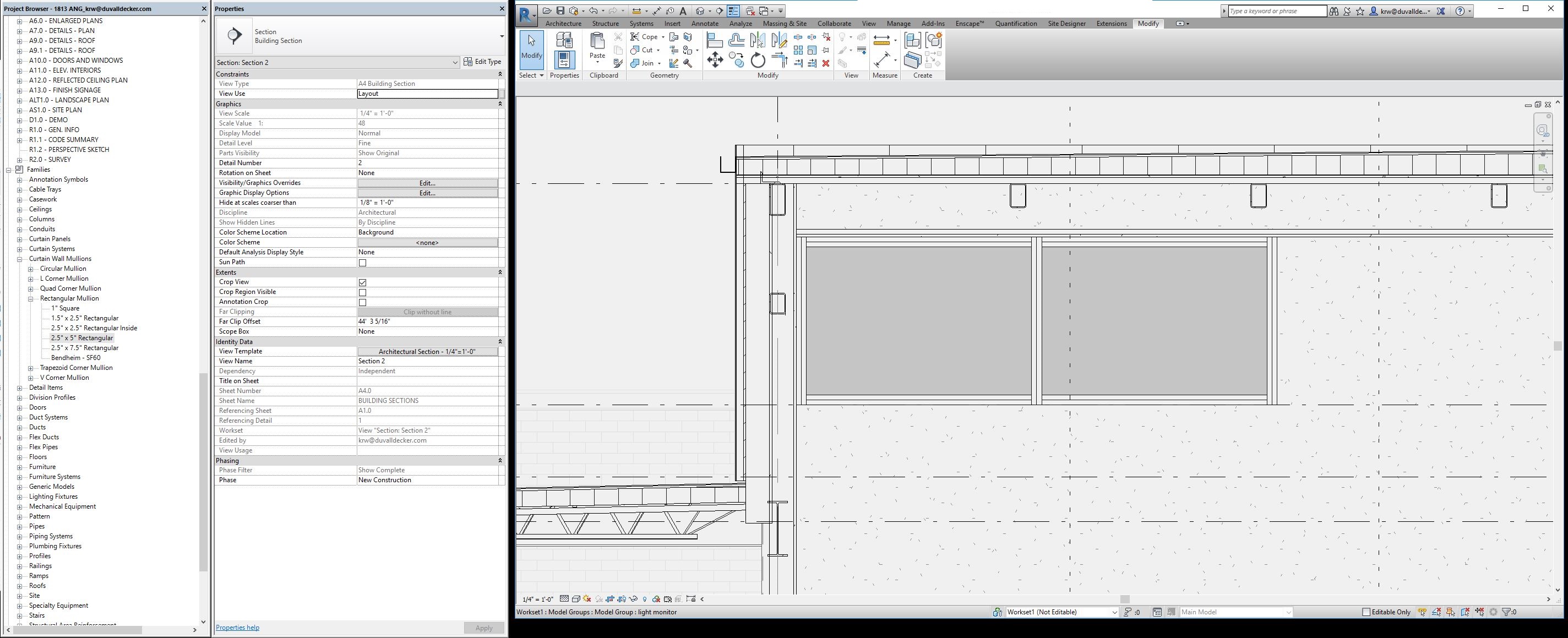 Curtain wall mullion centerline - Autodesk Community