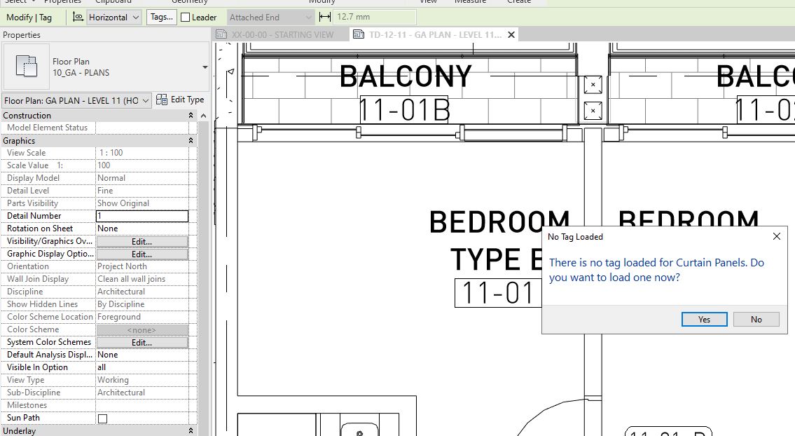 Curtain wall door tag - Autodesk Community