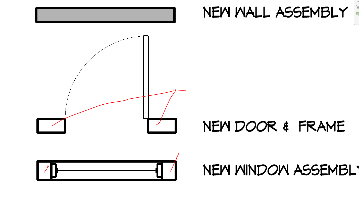 Legends - modify door host wall fill color - Autodesk Community