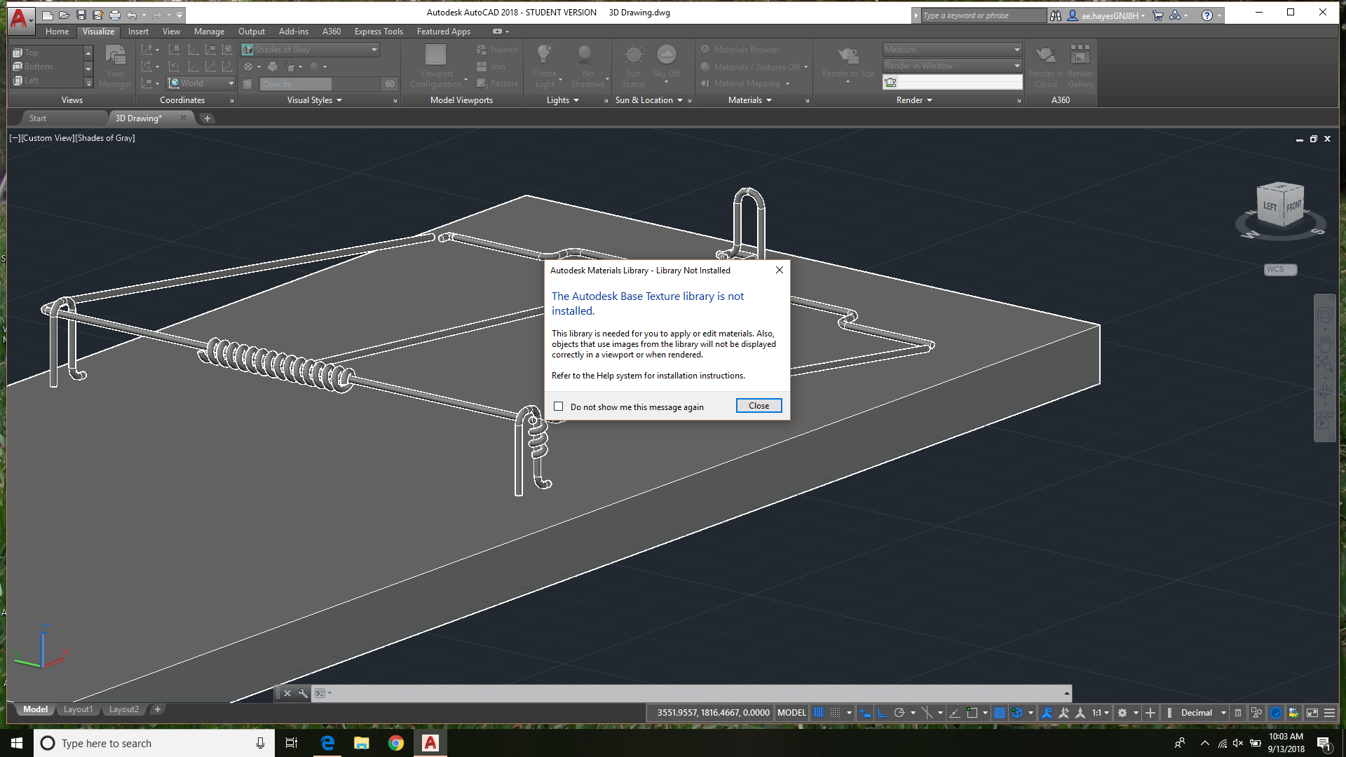 autocad trueview 2018 icon not installing