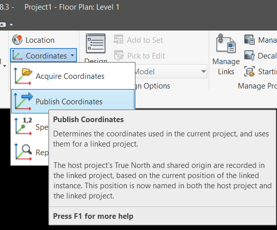 Solved: Publish Coordinates - Autodesk Community