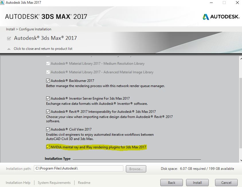 Solved: How do I install mentalray render engine in 3DS MAX 2017? - Autodesk  Community - 3ds Max