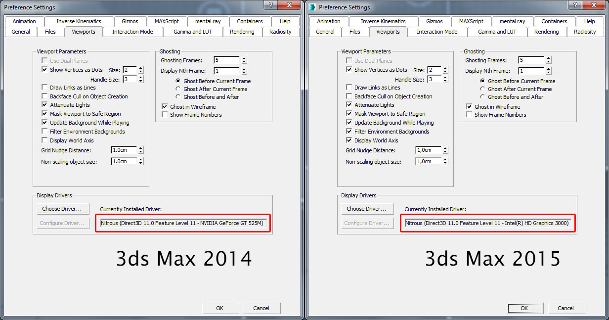 Laptop using wrong graphics card in 3ds Max 2015 - Autodesk Community -  Subscription, Installation and Licensing