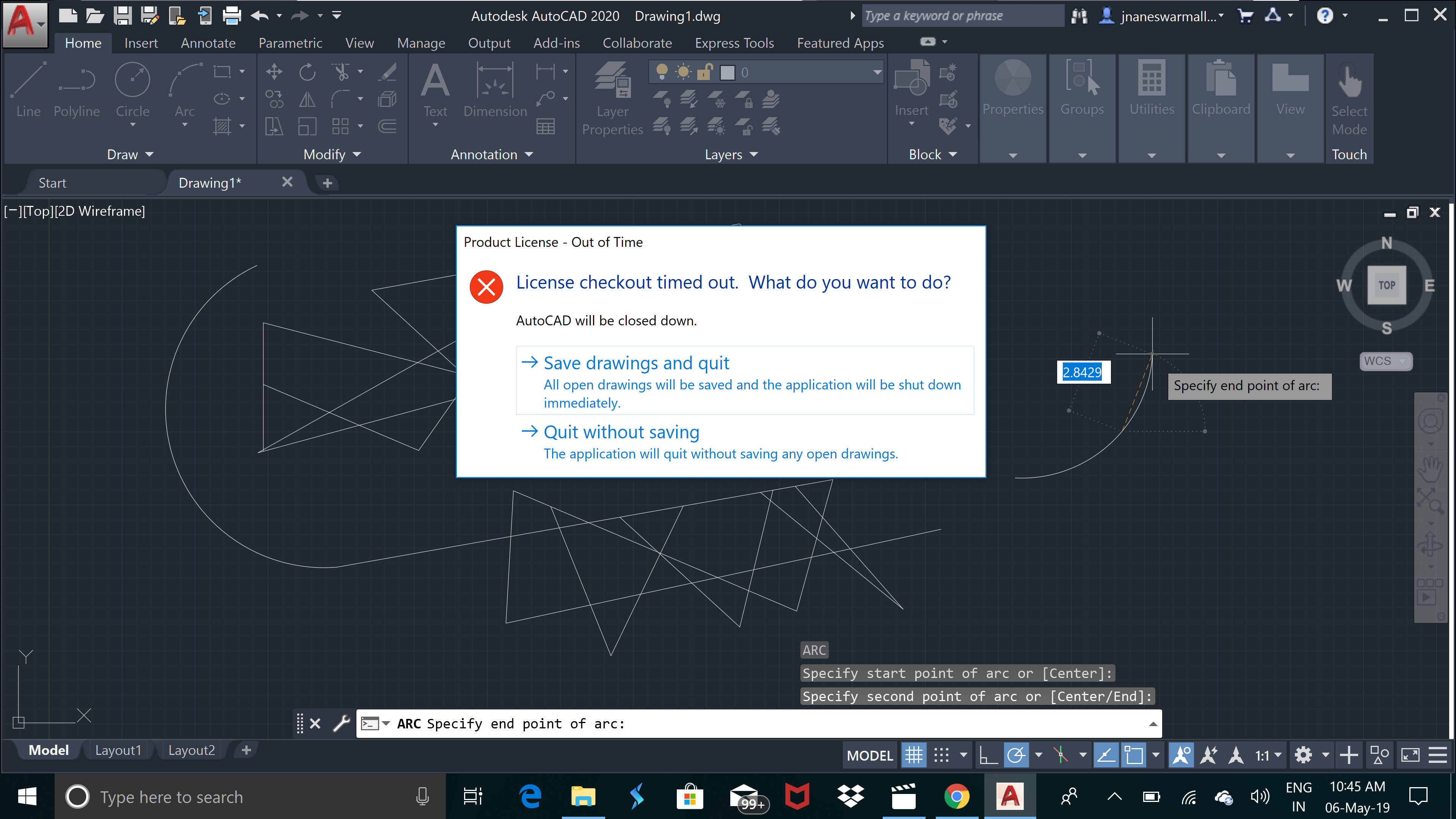 License Checkout Timed Out Autocad