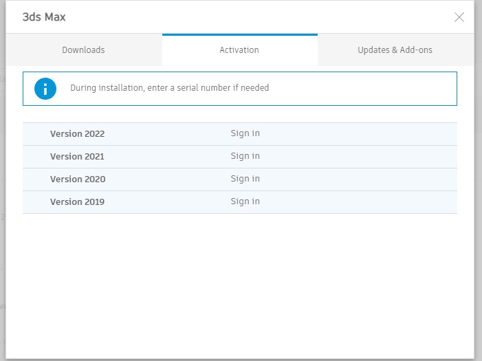 Solved: Cant find 3ds max 2022 serial number when signed in - Autodesk  Community - Subscription, Installation and Licensing