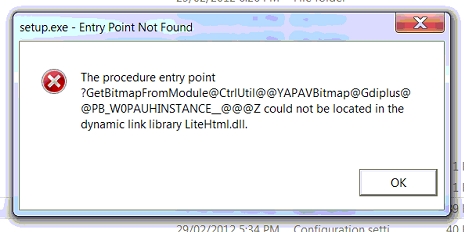 Teamviewer entry point not found