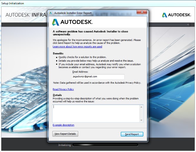 A software problem has caused Autodesk Installer to close unexpectedly. -  Autodesk Community - Subscription, Installation and Licensing