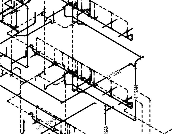 how to read elevation in piping isometric drawing