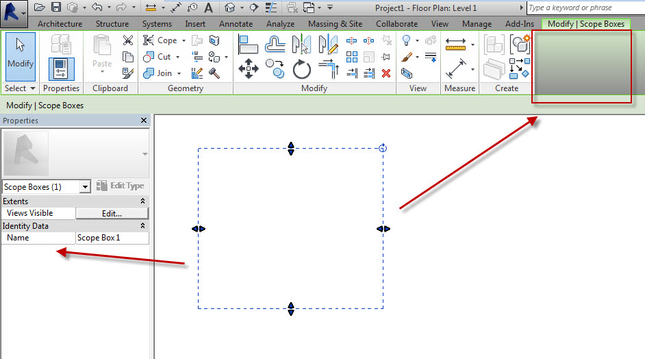 Non-rectangular Scope Box - autodesk