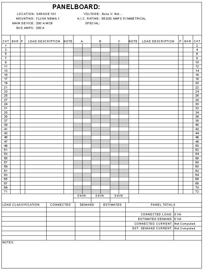 Electrical Panel Schedules - Autodesk Community