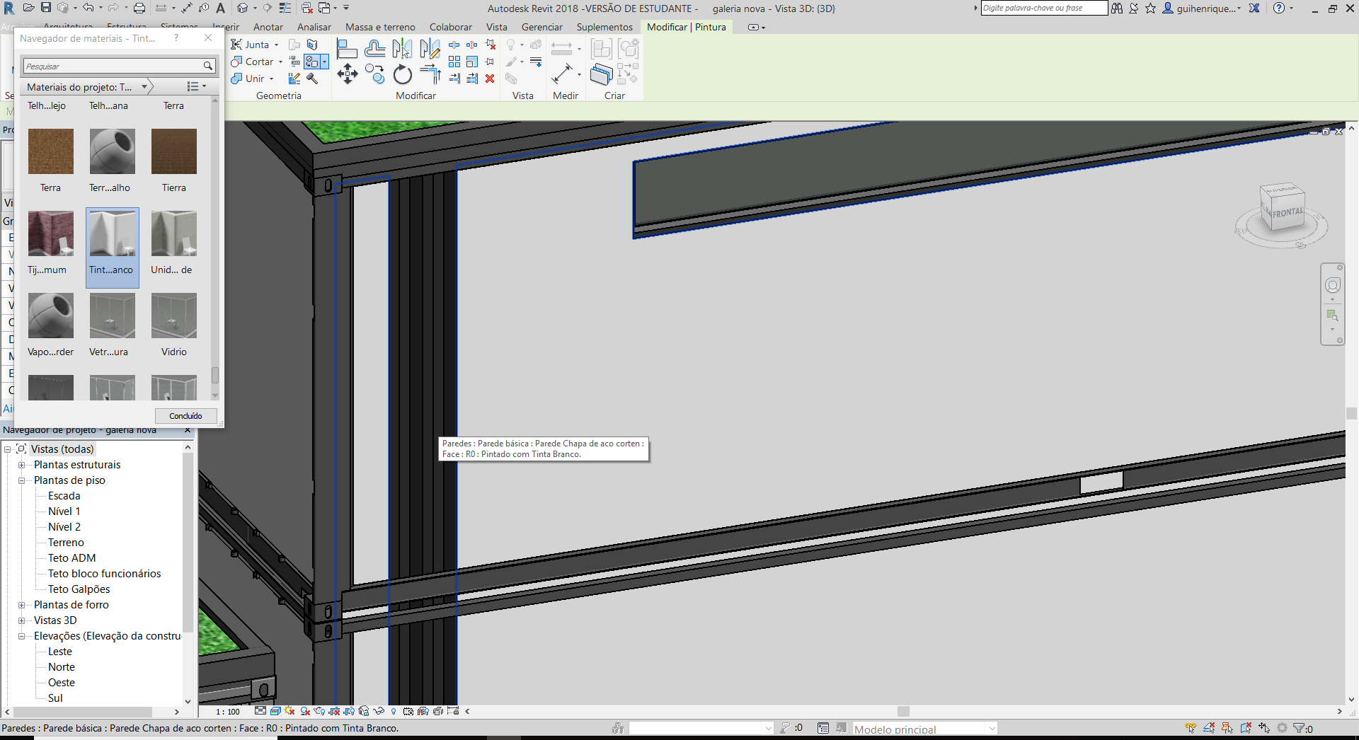 Pintar Parede No Revit 6192