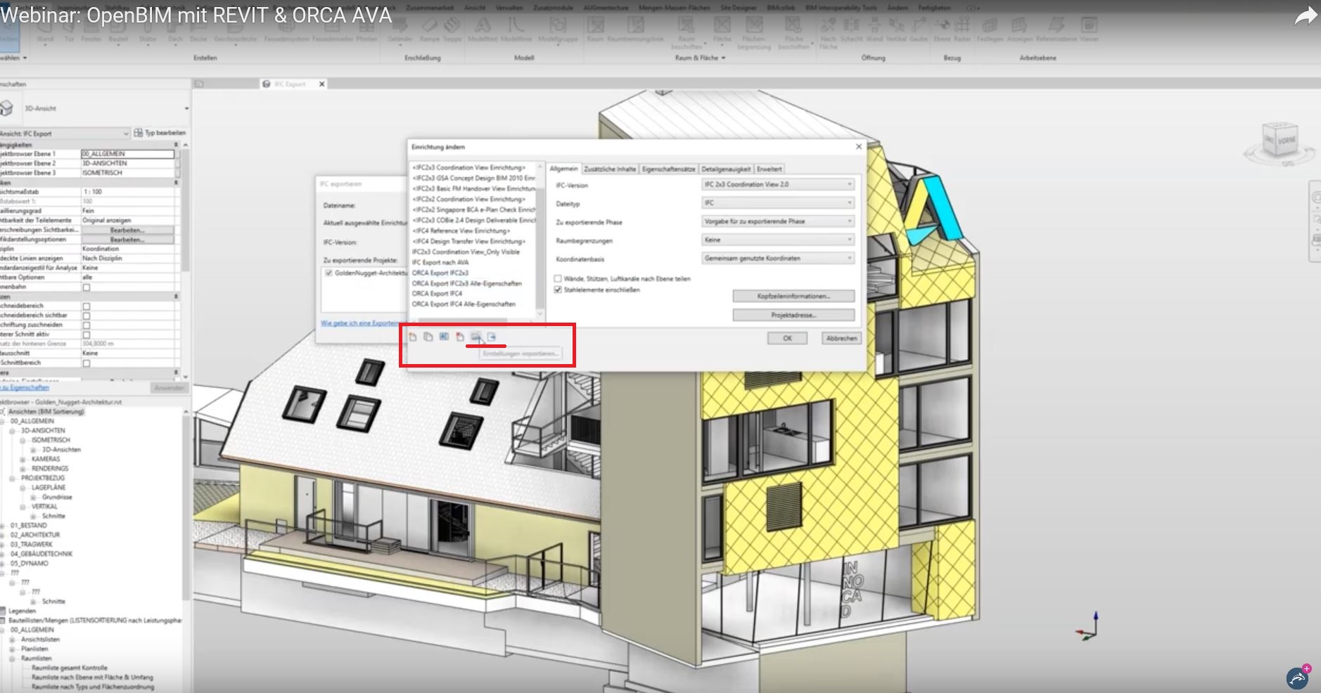 Revit параметры проекта