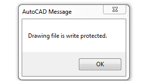 Featured image of post Cad Drawing File Is Write Protected Only the drawing owner allows extracting the drawing if they need to enclosing the added part with the native drawing