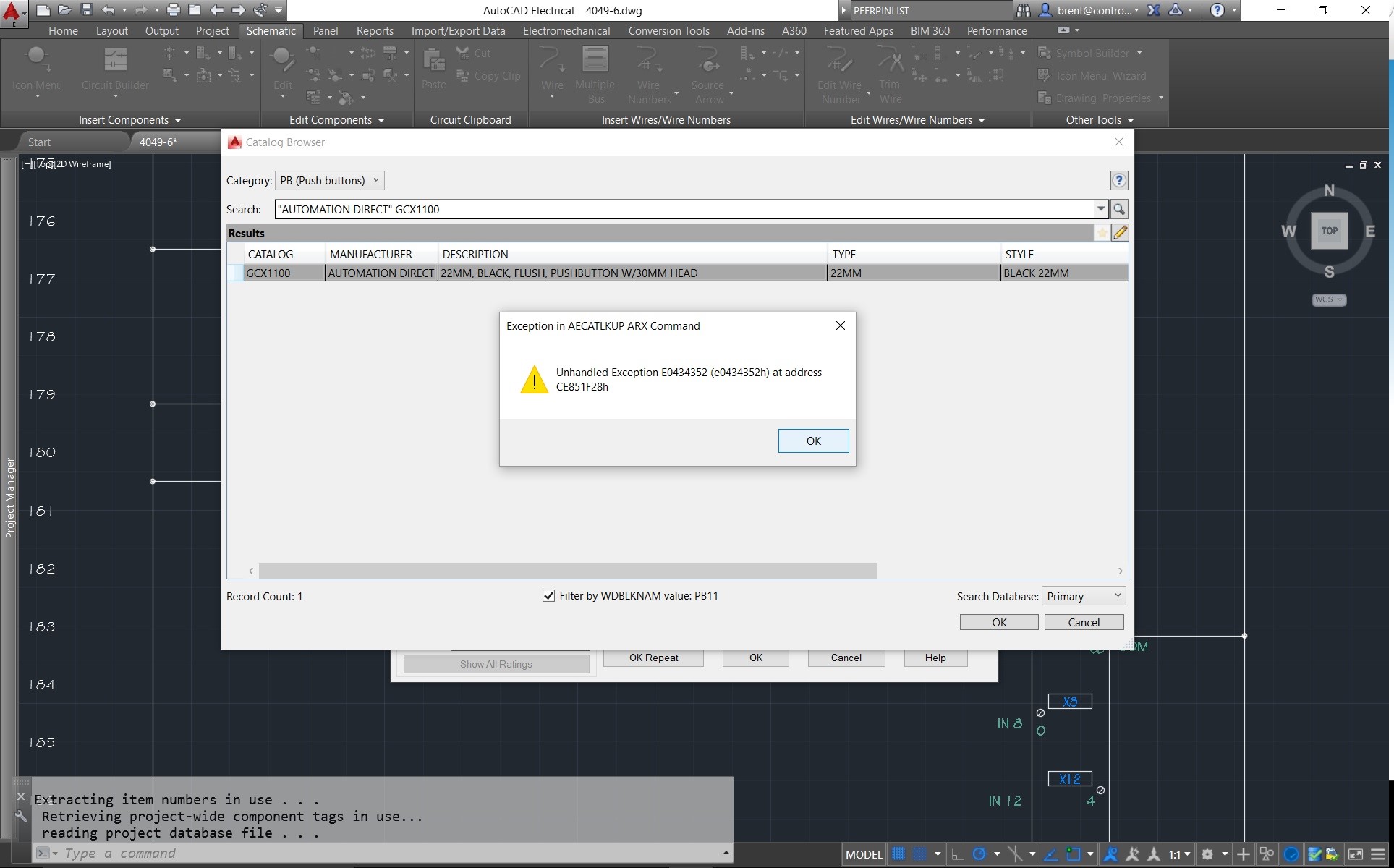 Autodesk autocad 2013 acismobj19.dbx unhandled exception 1