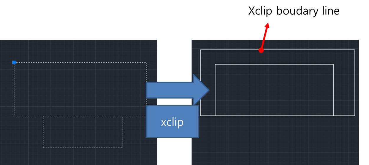 How can i disappear xclip boundary line?? - Autodesk Community - AutoCAD  Mechanical