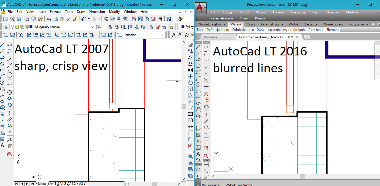 Solved: Blurred lines - Autodesk Community - AutoCAD LT