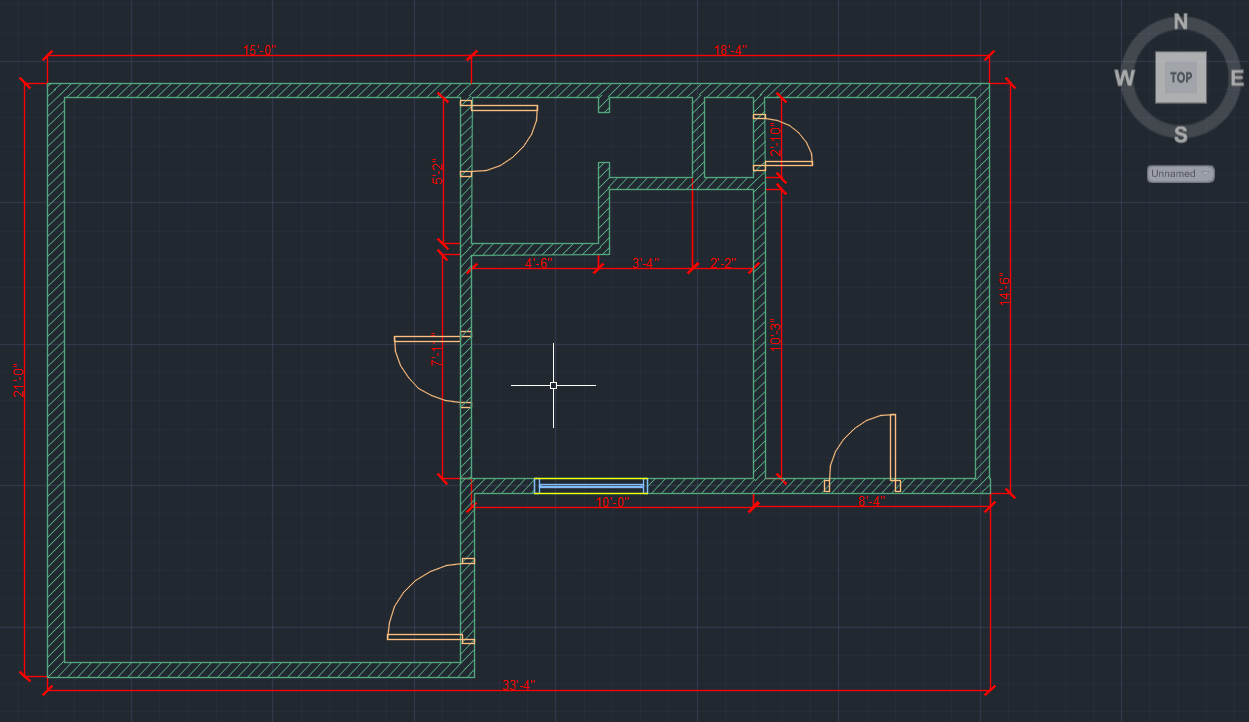 Windows Show In 3d But Not In Top View Windows And Doors Not Cutting The Wall Autodesk Community Autocad Architecture