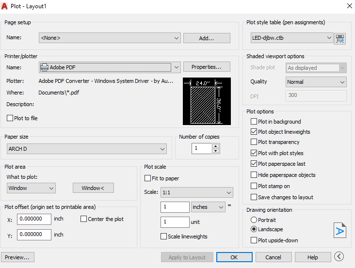 How to set default paper size for plotter - Autodesk Community