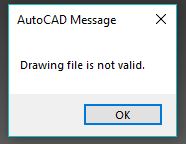 Featured image of post How To Recover Drawing File Not Valid In Autocad Does it say that the drawing is corrupt and it cannot recover the database