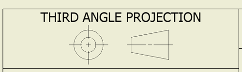 Angle projection symbol in the drawing - Autodesk Community