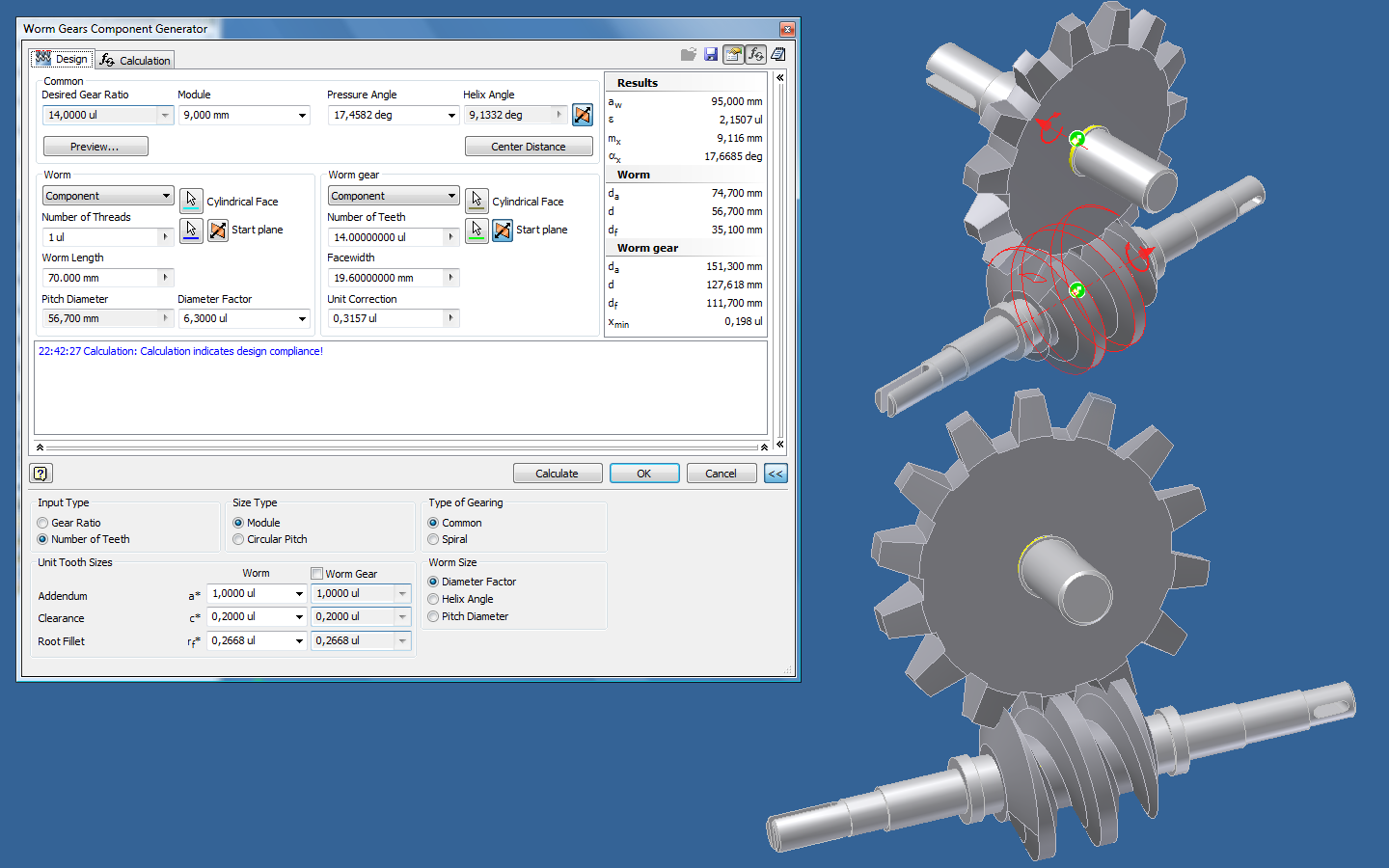 worm gear generator - Autodesk Community - Inventor