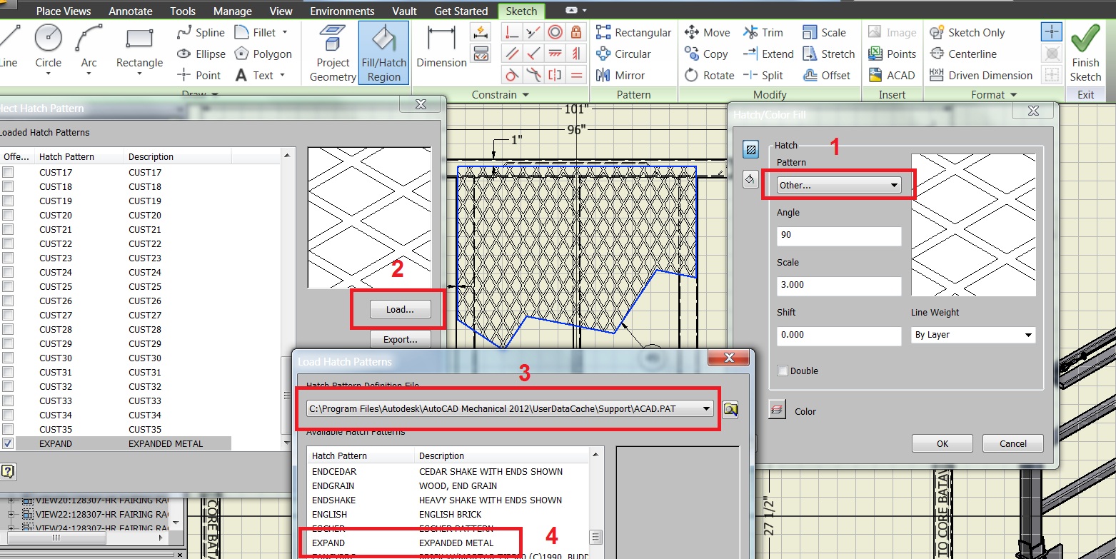 expanded metal solidworks