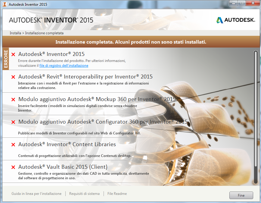 Installation Failed For Inventor 15 Autodesk Community Inventor