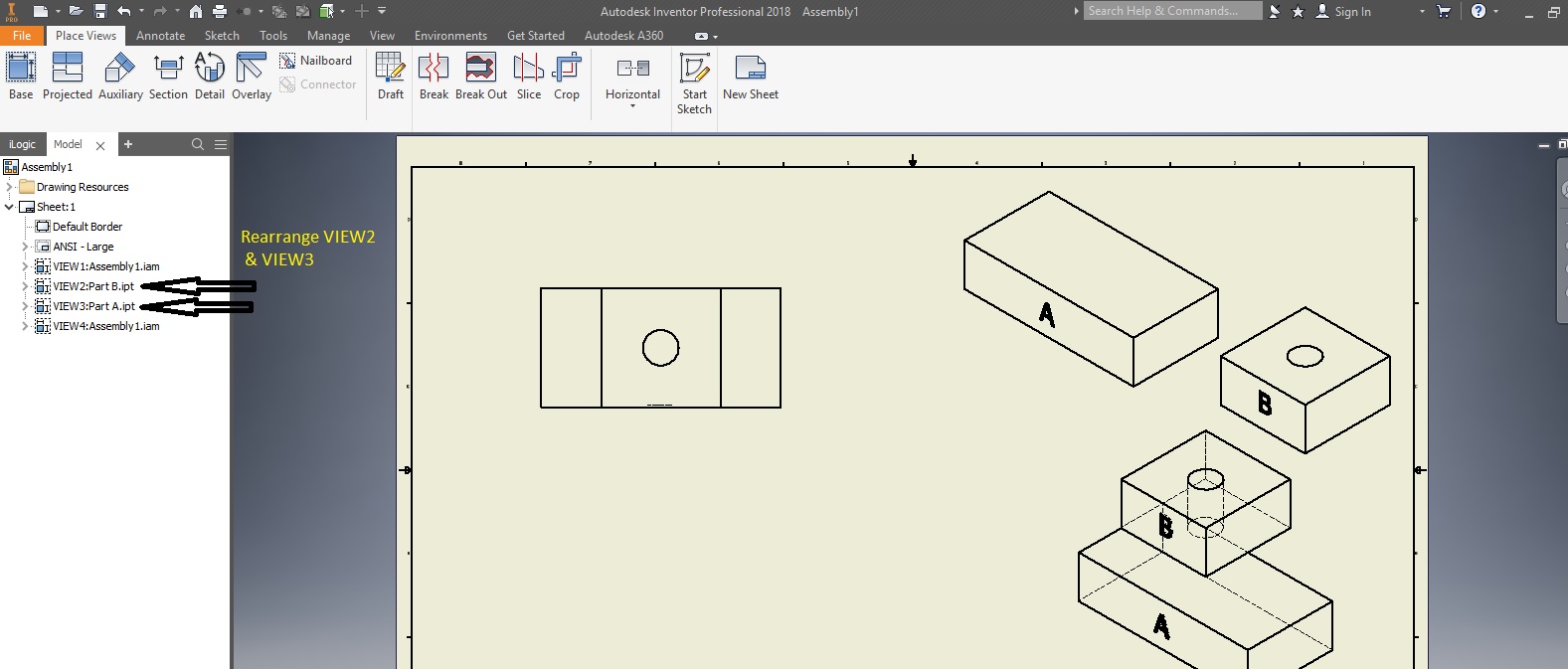 From the Trenches with Autodesk Inventor: Winning the Battle with Projected  Geometery in Inventor Sketches