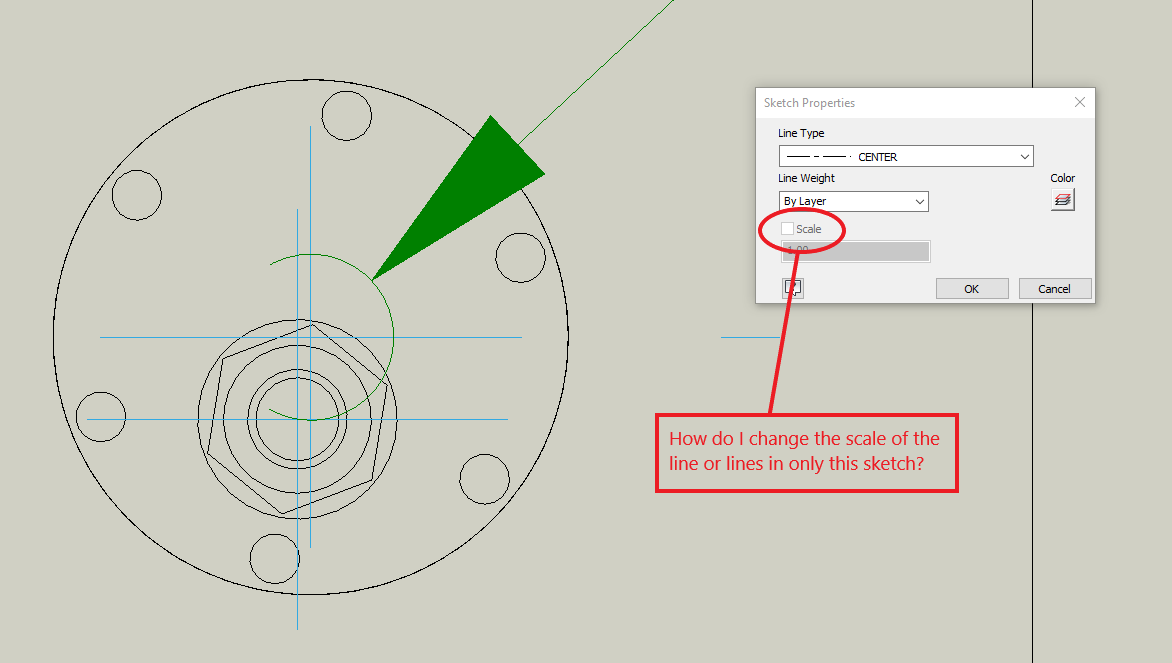 inventor sketch properties scale greyed out: - Autodesk Community - Inventor