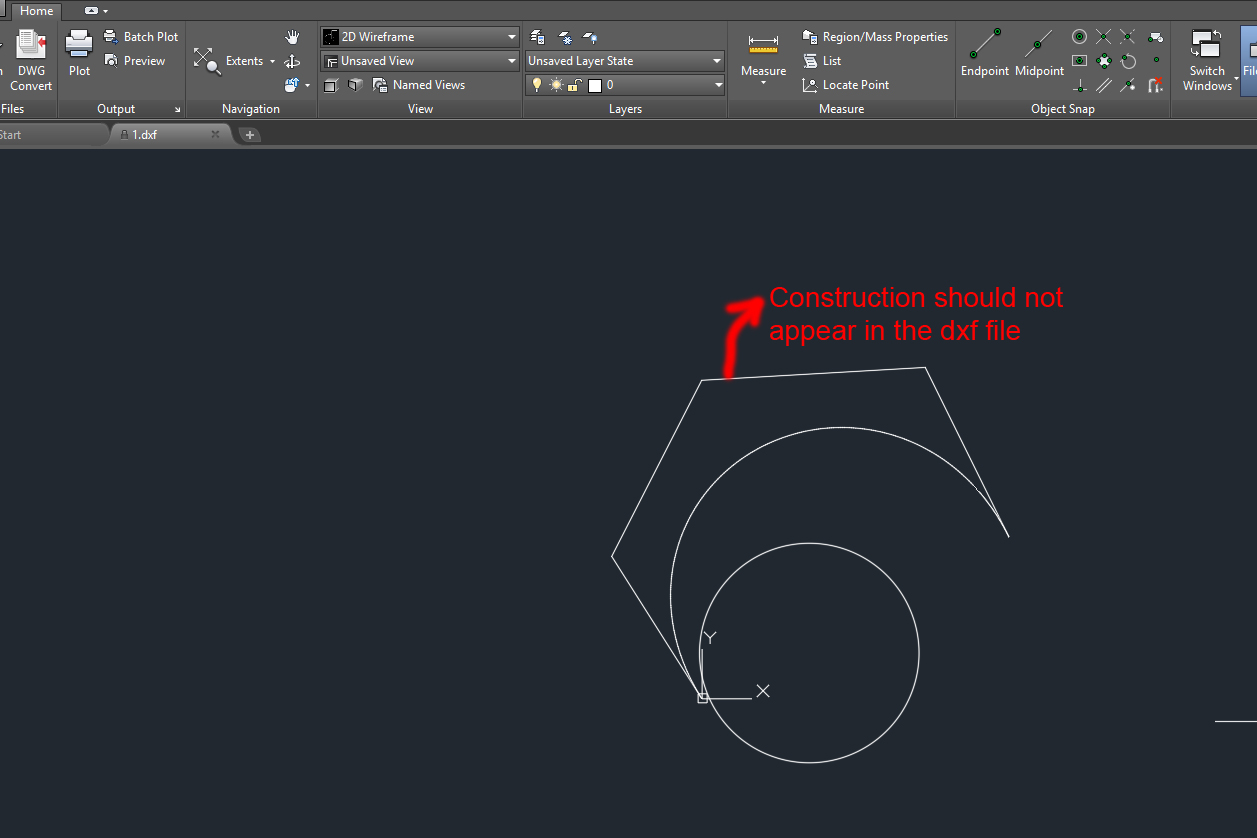 inkscape dxf import