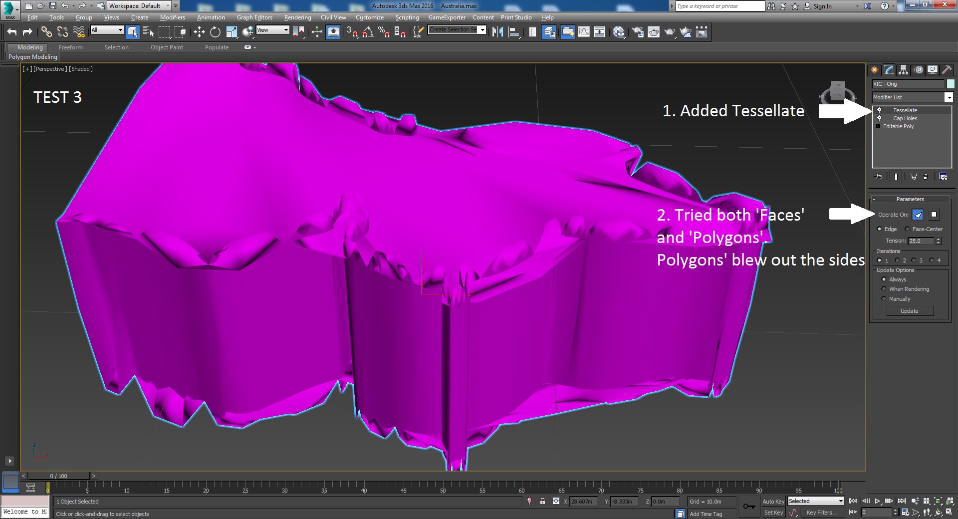 Solved: Cap Holes issue: capping area outside of hole - Autodesk Community  - 3ds Max