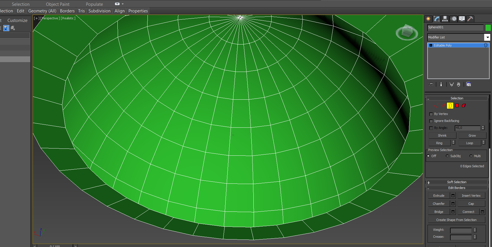 Solved: How to add thickness to a dome ? - Autodesk Community - 3ds Max