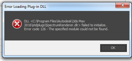 slap af Karakter aluminium Spectrum renderer failed to load - Autodesk Community - 3ds Max