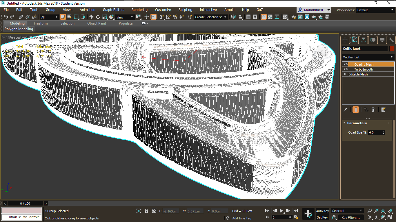 Solved: Inventor to mudbox through 3DS Max, topology woes - Autodesk  Community - 3ds Max