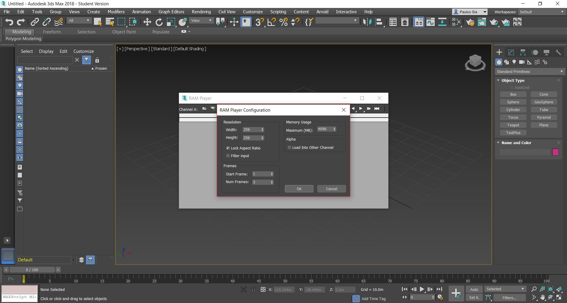 Solved: 3DS Max RAM Player not loading frames - Autodesk Community - 3ds Max