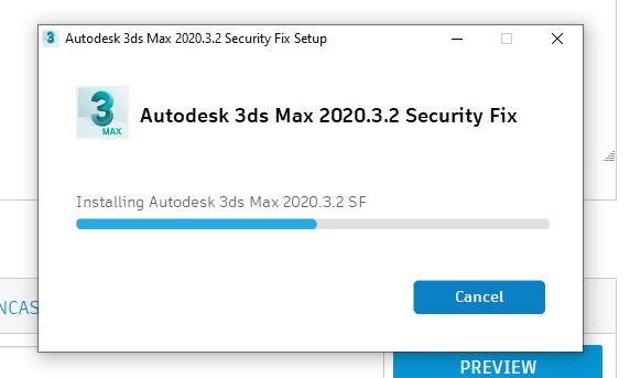 3DS Max 2020.3.2 Security Fix taking forever -- Normal? - Autodesk  Community - 3ds Max