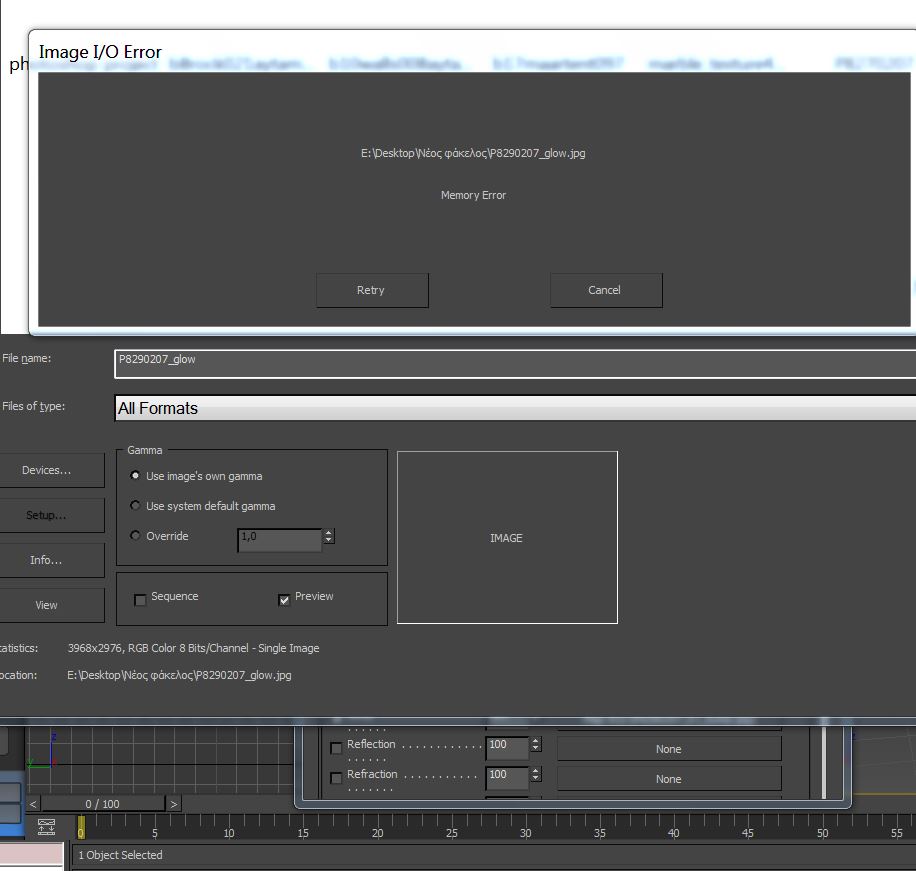 Image I\O Memory Error - Autodesk Community - 3ds Max