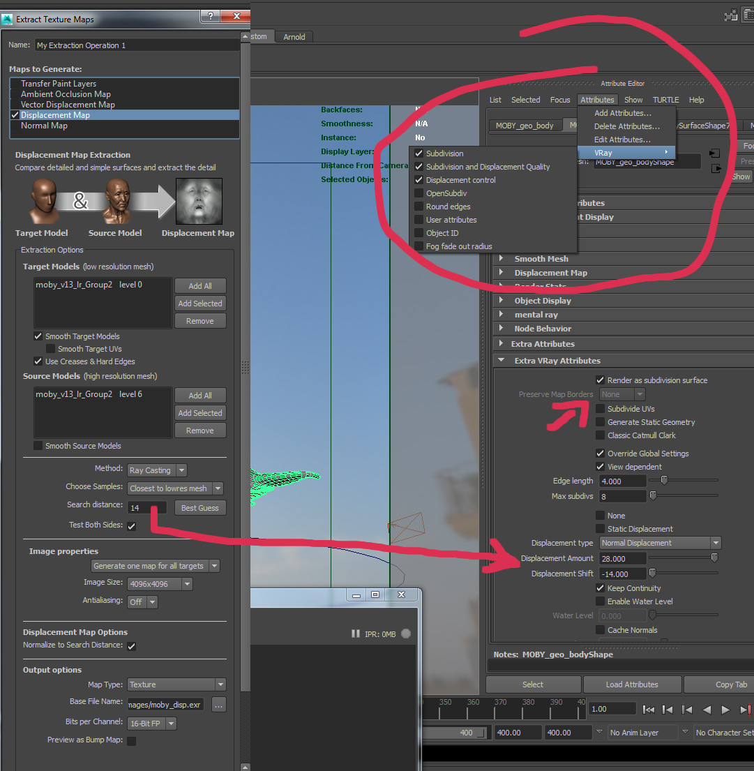 Solved: VRay Displacement Maps not working properly - Autodesk Community -  Maya