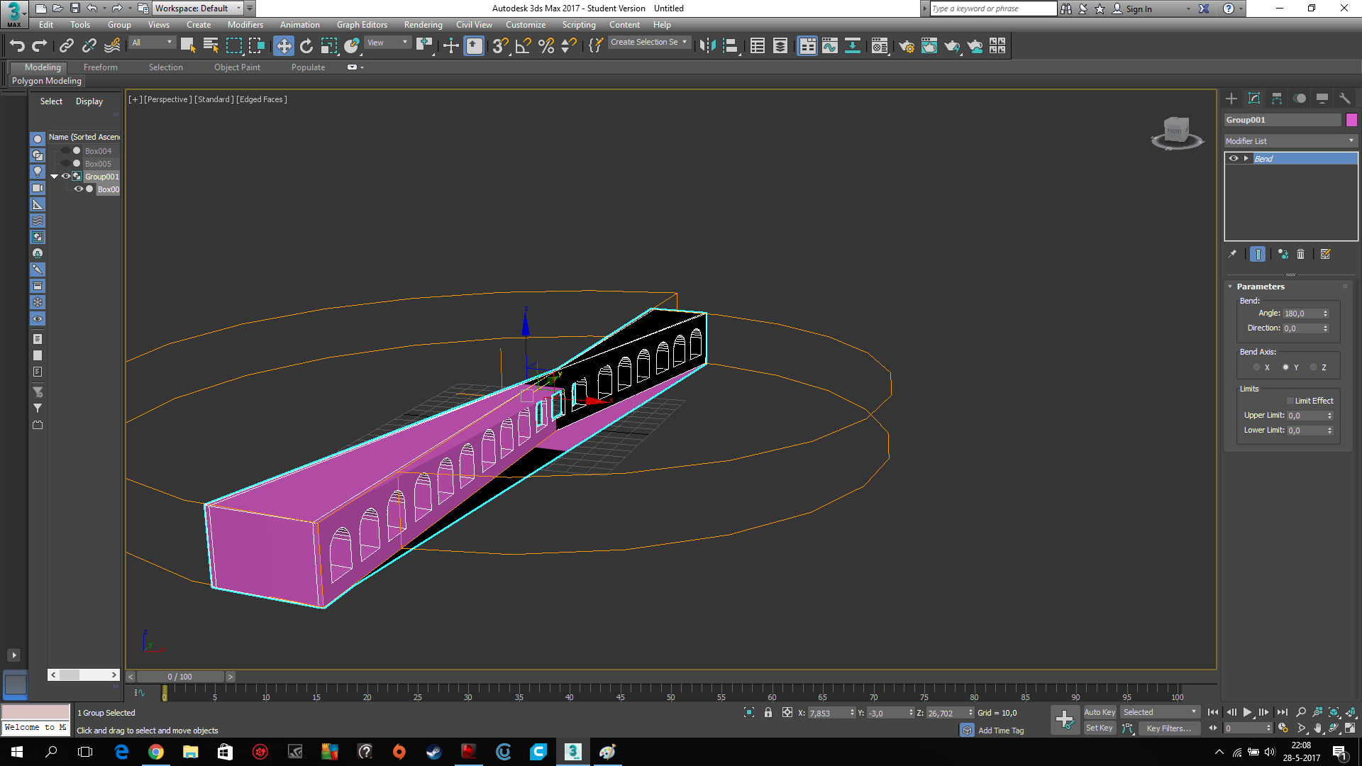 Solved: Bending a plane to make a circle - Autodesk Community - 3ds Max