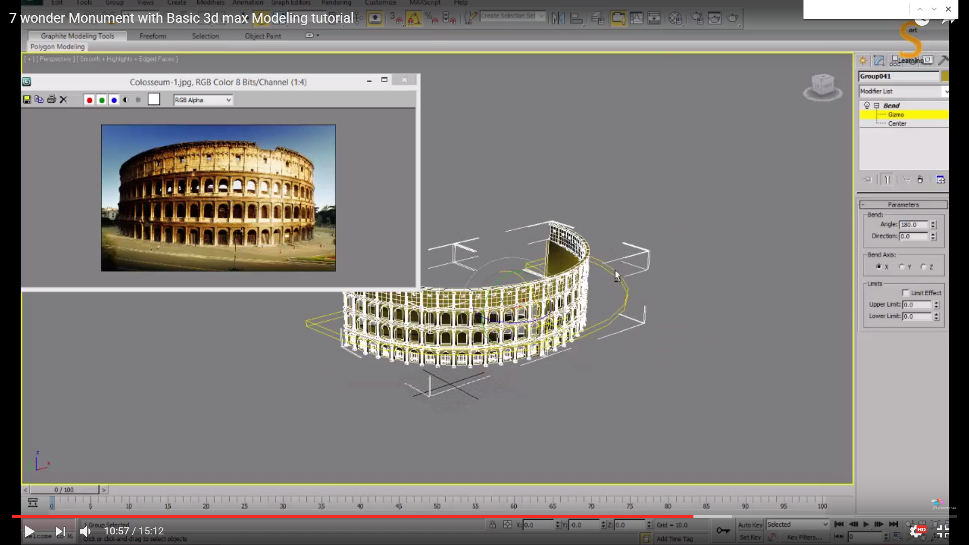 Solved: Bending a plane to make a circle - Autodesk Community - 3ds Max