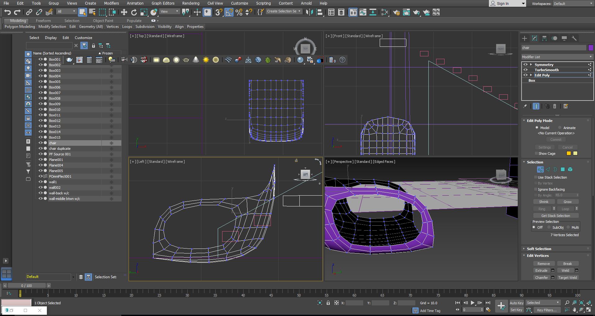 Can no longer select vertices, edges, faces (greyed out won't turn red) -  Autodesk Community - 3ds Max