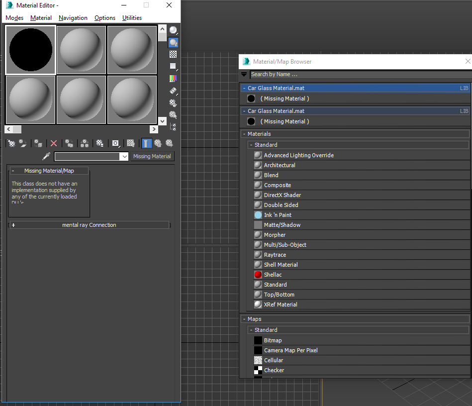 Missing material when material is imported into library HELP D: - Autodesk  Community - 3ds Max