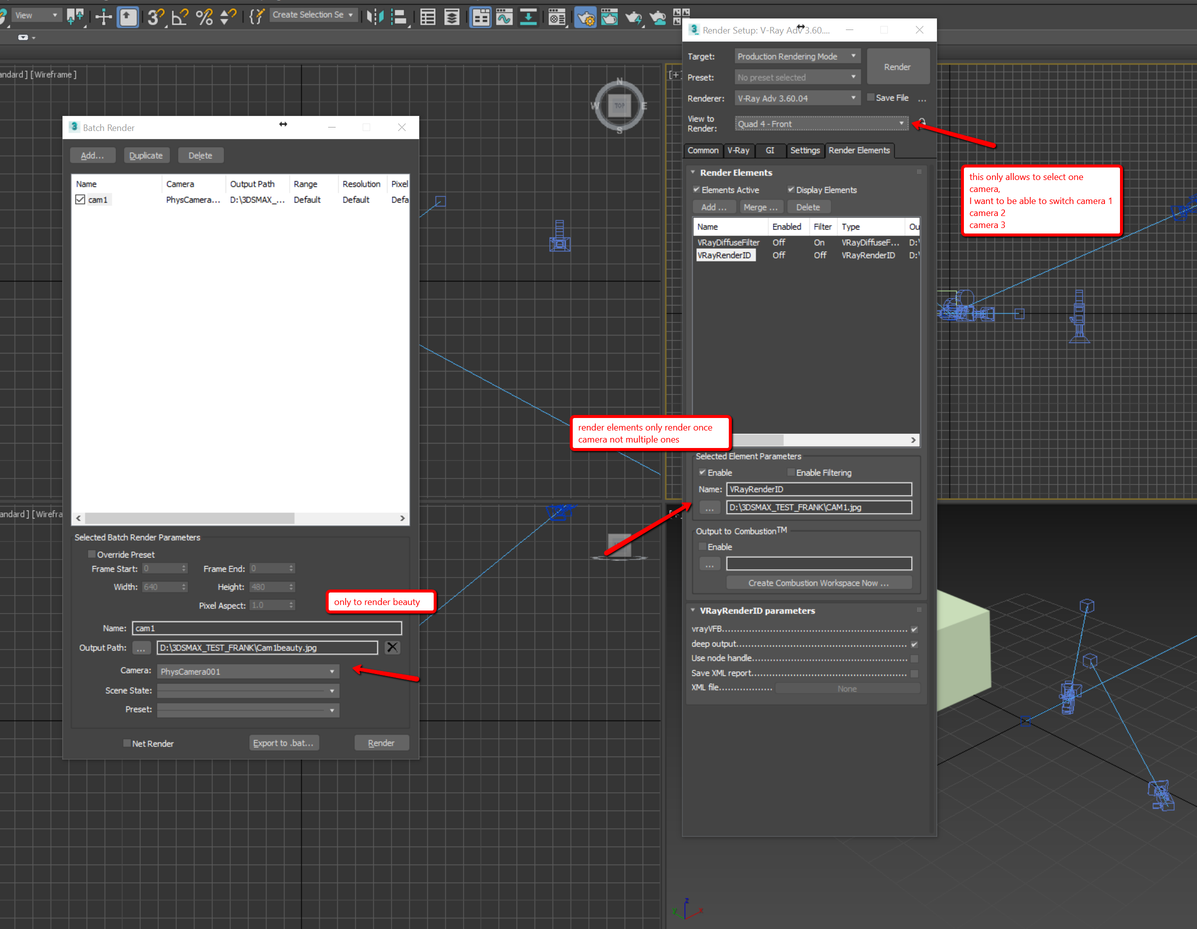 3dsmax batch render can render elements for Vray - Autodesk Community - 3ds  Max