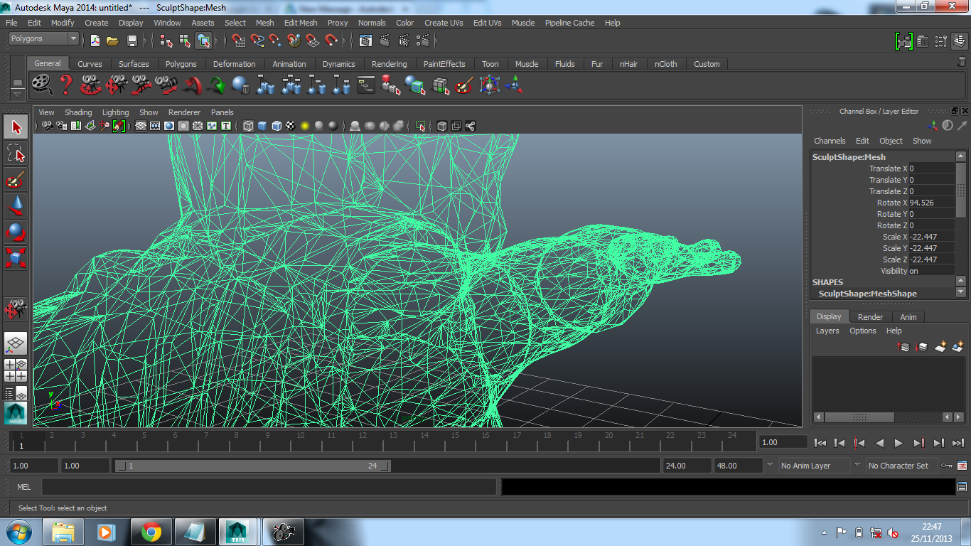 Mesh stuff - (quadrangulate model?) - Autodesk Community - Maya