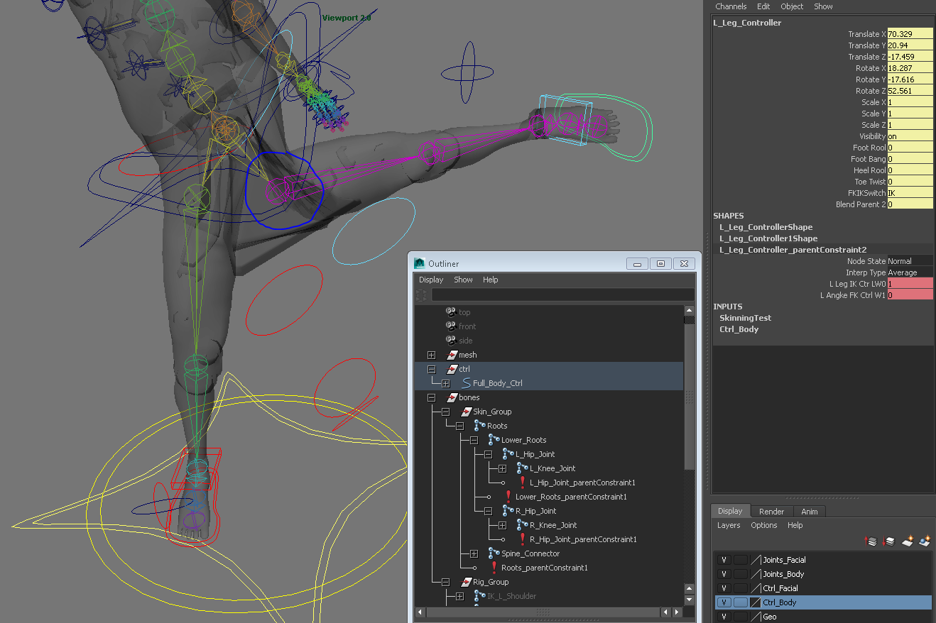 Solved: Maya rigging / skinning problem - Autodesk Community - Maya